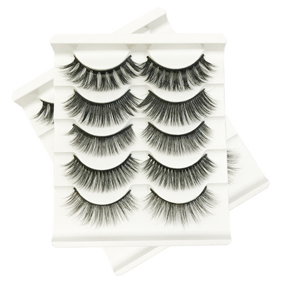 Cílios 5 pares 3D 0341 - Miss Frandy