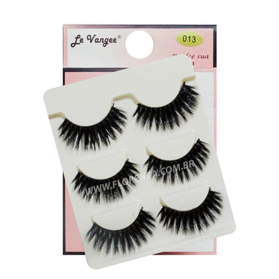#013 | Cílios Mink 3d 3 pares | Le Vangee