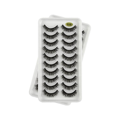 Cartela de Cílios 3d | 10 pares #018