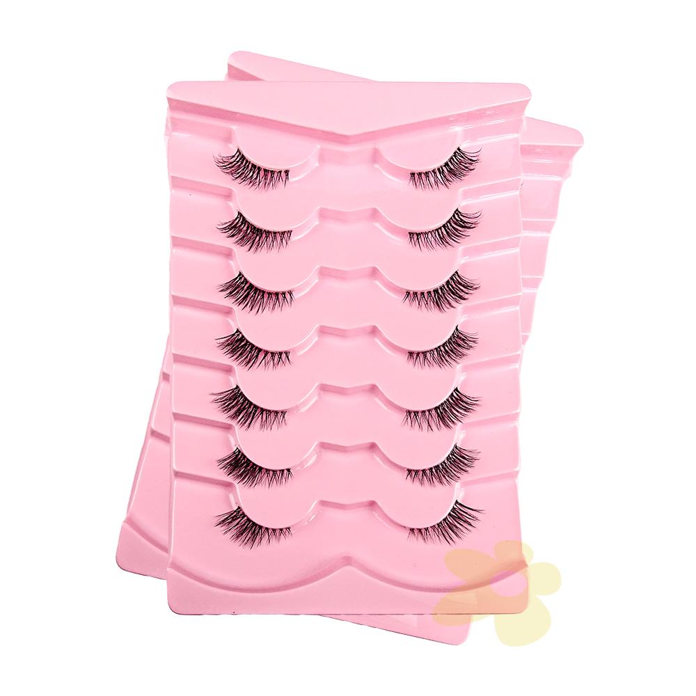 Cartela de Cílios Cantinho Externo | 7 pares #H005