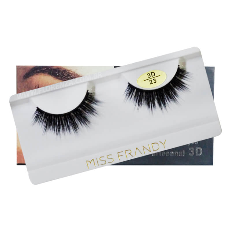 Cílios Postiços 3D Artesanais - Miss Frandy 0884