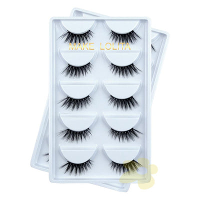 Cílios Postiços Canto Externo ML237 | 5 Pares | Make Lolita