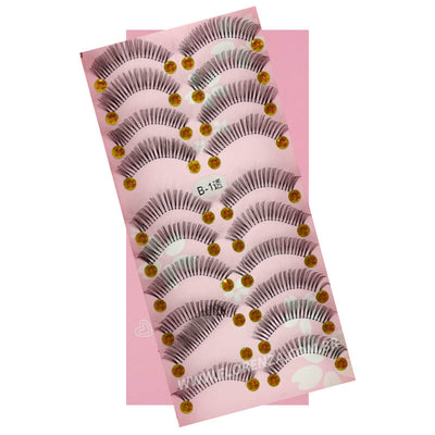 #B-1 Cílios Postiços 10 Pares - Miss Frandy