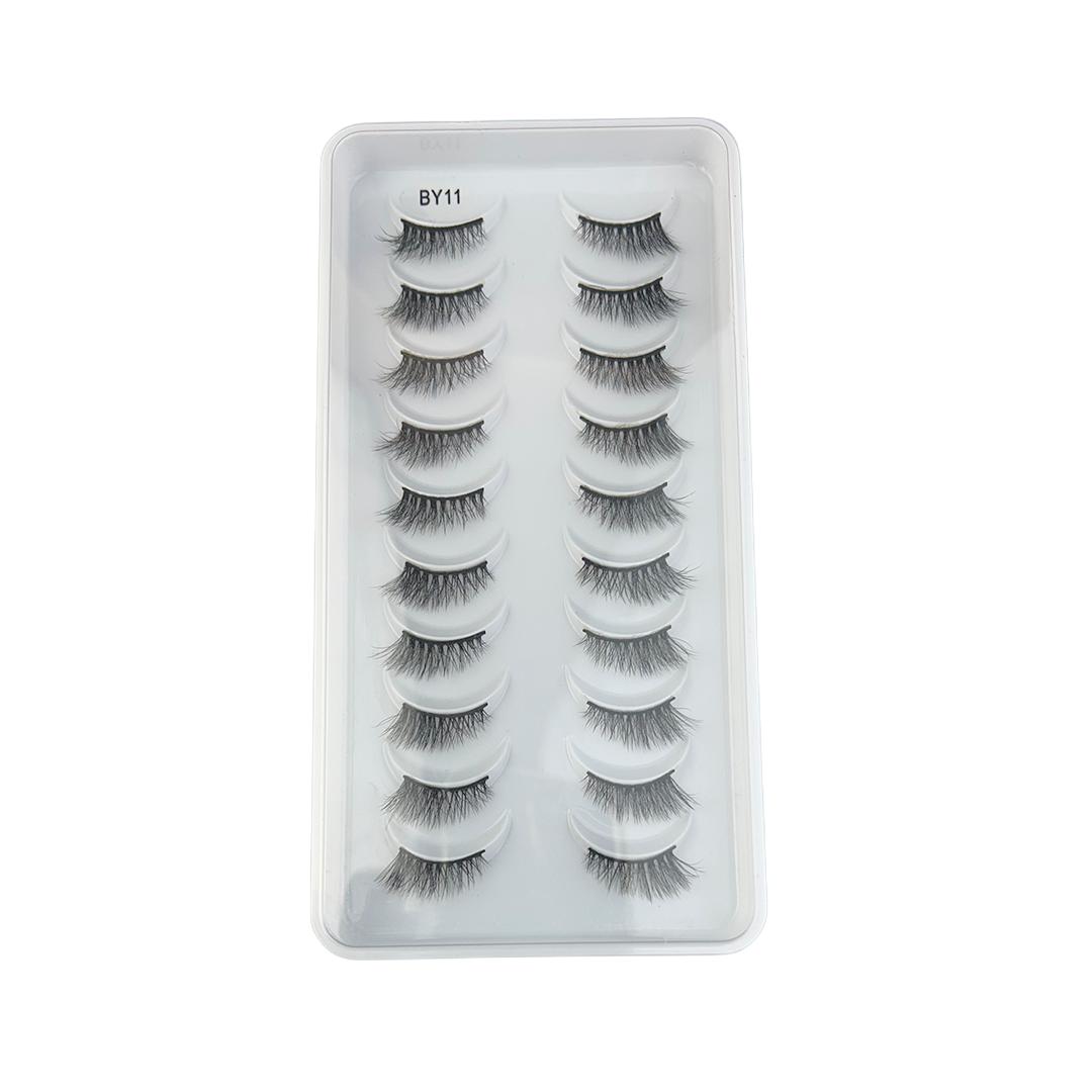 BY11 Cartela de Cílios 3d 10 pares - Importado
