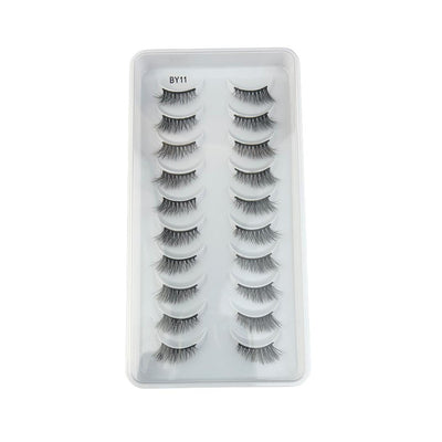 BY11 Cartela de Cílios 3d 10 pares - Importado