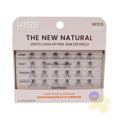 Cílios New Natural Trio 01 - Kiss NY