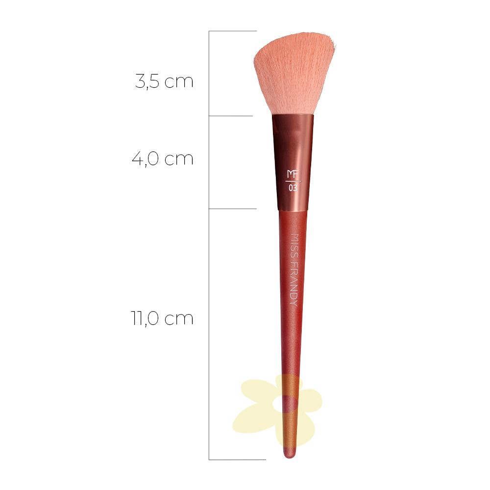 MF03 Pincel para Blush - Linha Squad - Miss Frandy