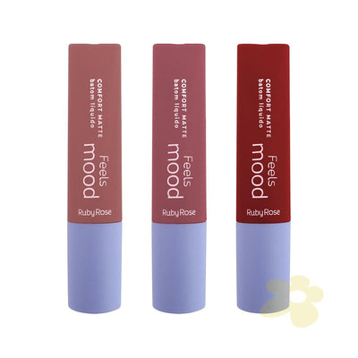 Batom Líquido Comfort Matte | Feels Mood | Ruby Rose