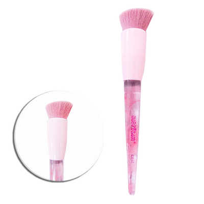 CR02 - Pincel Kabuki Angular - Linha Cristal - Macrilan