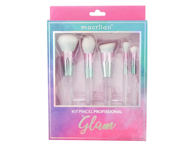ED500 | Kit de Pincéis Glam | Macrilan
