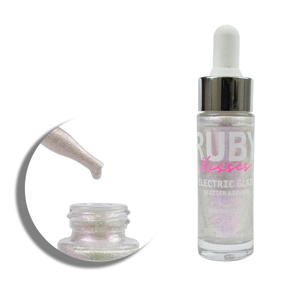 Glitter Líquido - Eletric Glaze - Ruby Kisses