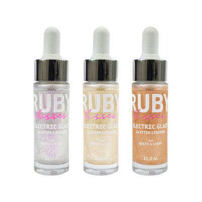 Glitter Líquido - Eletric Glaze - Ruby Kisses