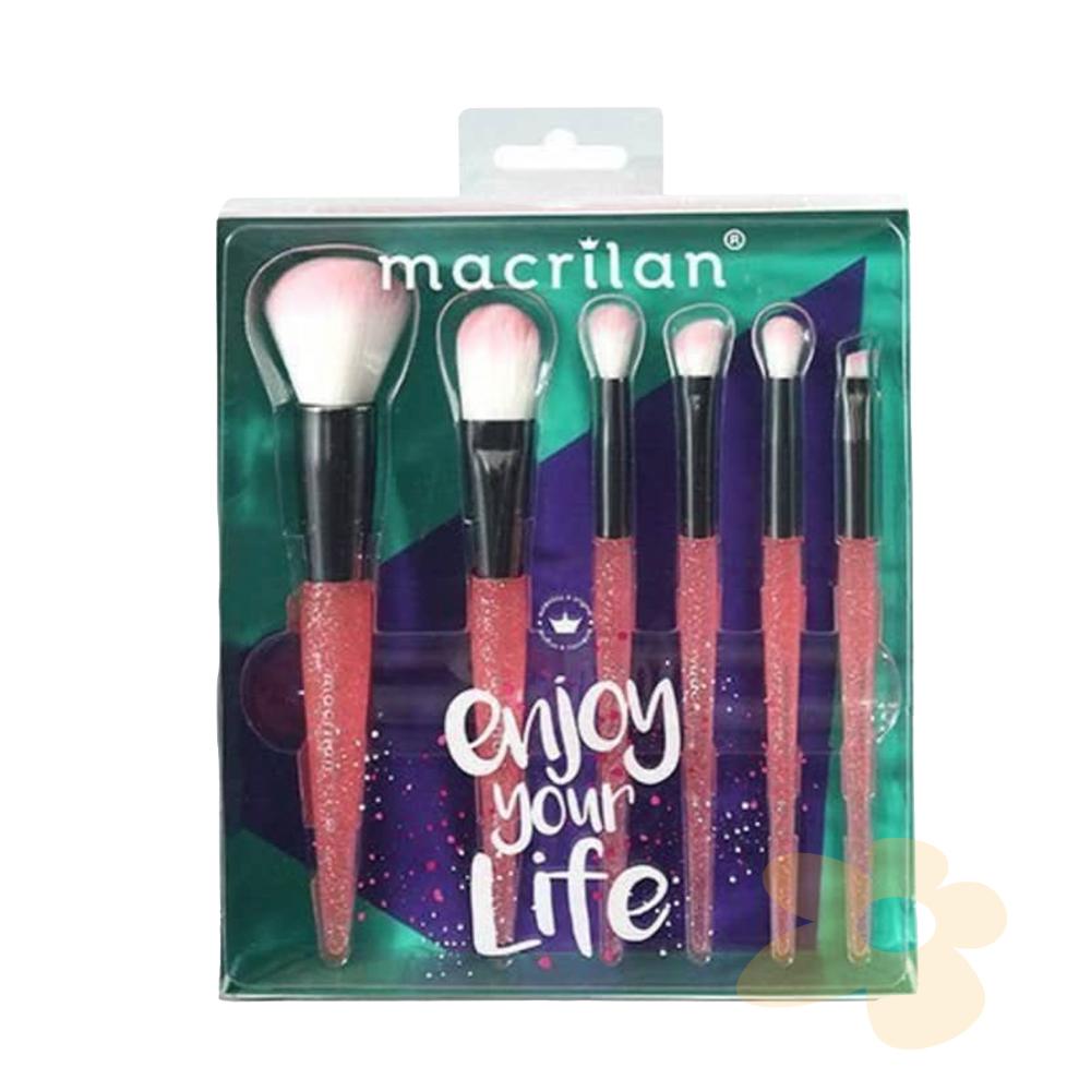 KP10-3 Kit de Pincéis - Enjoy Your Life - Macrilan