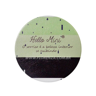 Espelho de Bolsa Duplo Redondo | Hello Mini