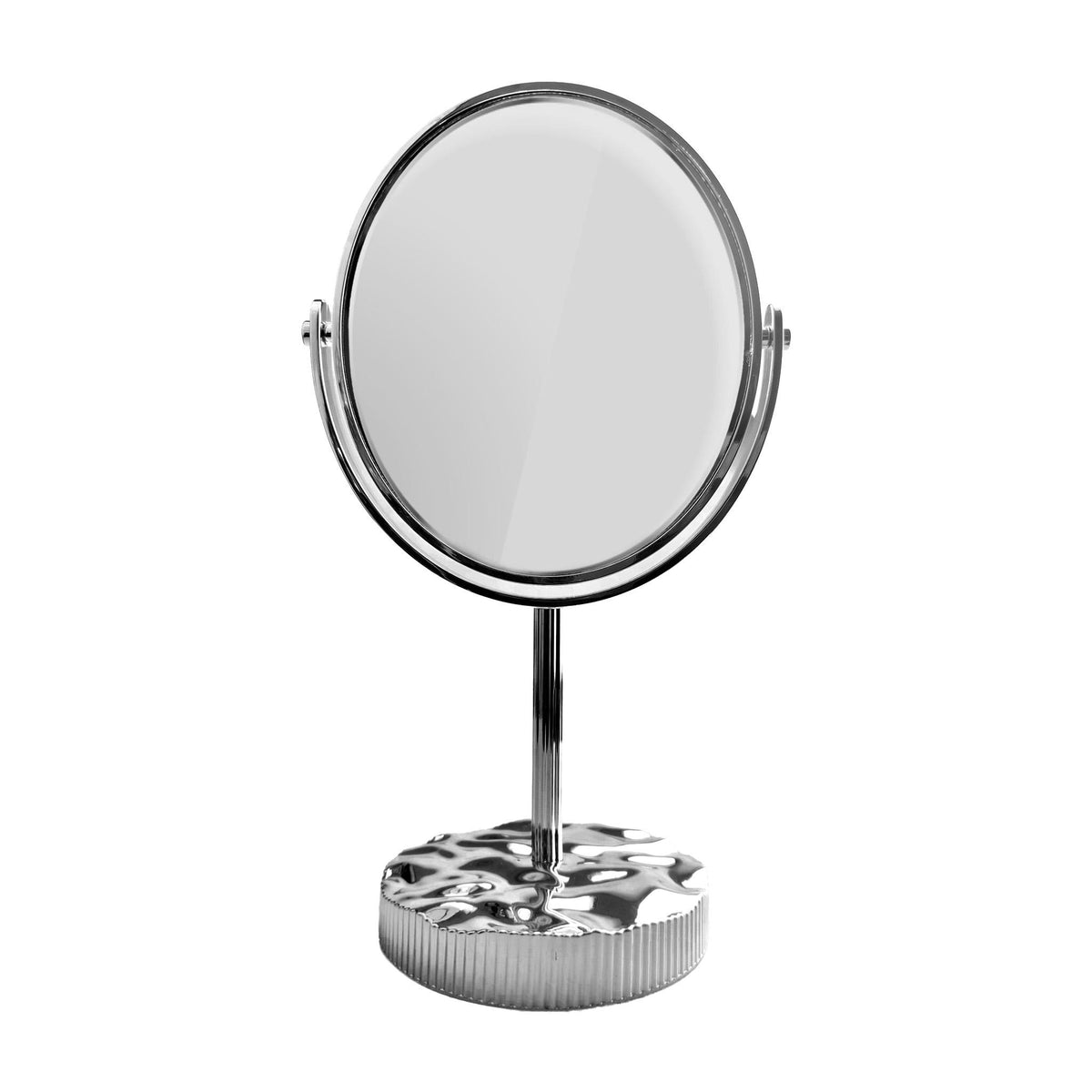 Espelho de Mesa Oval Prata - Importado