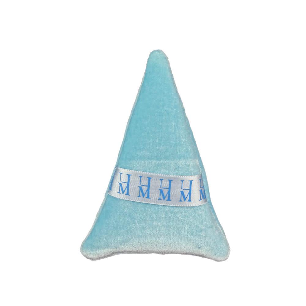 Esponja Triangular em Veludo Grande Azul - Hozana by Florenza