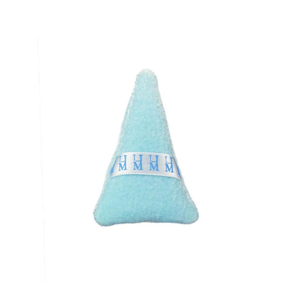 Esponja Triangular em Veludo Pequena Azul - Hozana by Florenza