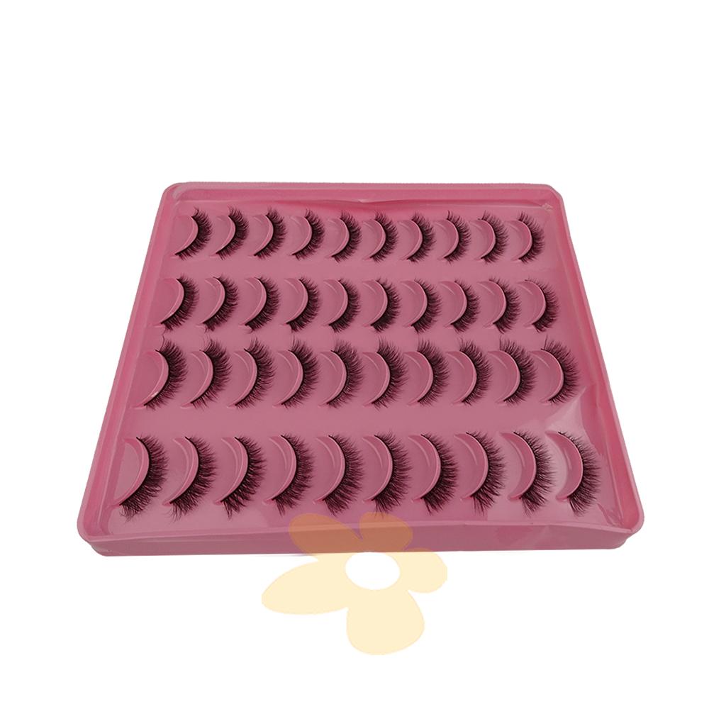 Cartela de Cílios 3d - 20 pares #FT04