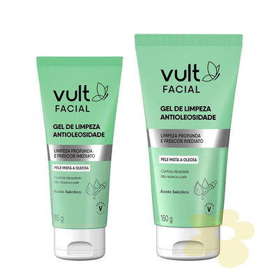 Gel de Limpeza Facial Antioleosidade - Vult venc. 06/26