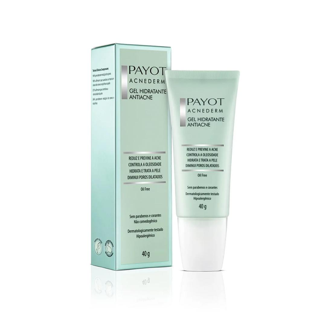 Gel Hidratante Facial Antiacne - Acnederm - Payot
