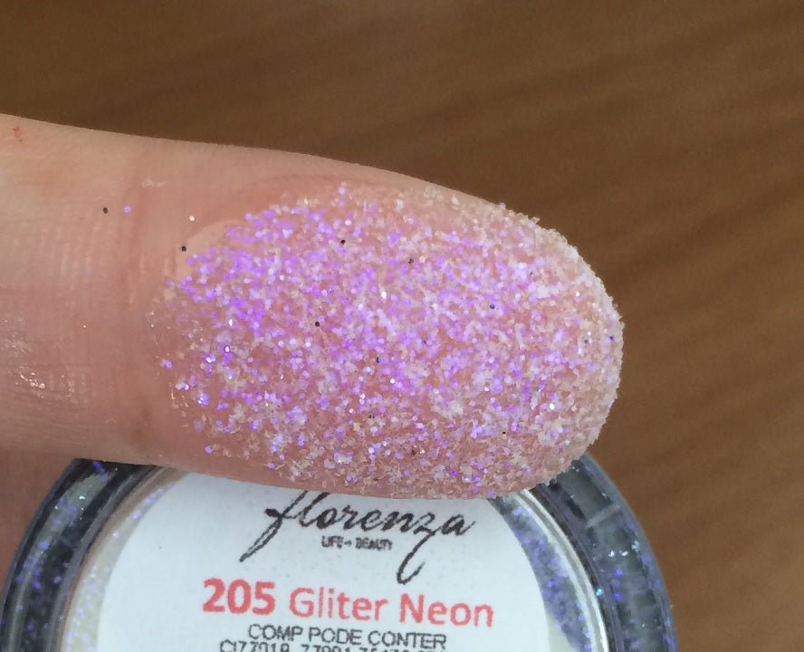 Glitter cor 205 Neon - Coleção Clássicos - Florenza