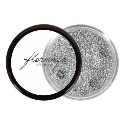 Glitter cor 206 Spark Silver - Coleção Clássicos - Florenza