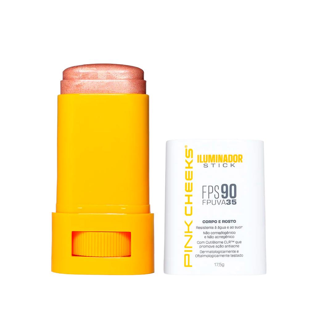 Iluminador Multifuncional Facial e Corporal FPS 90 FPUVA 35 - Pink Cheeks