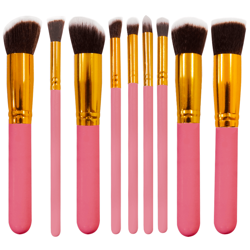 Kit com 10 Pincéis - Ruby Anjo