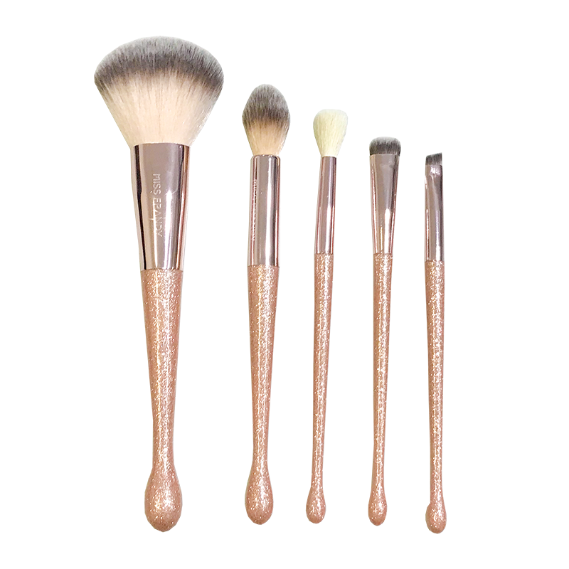 Kit 5 Pincéis - Linha Glam - Miss Frandy