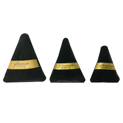 Kit de Esponjas Triangulares de Veludo - Florenza