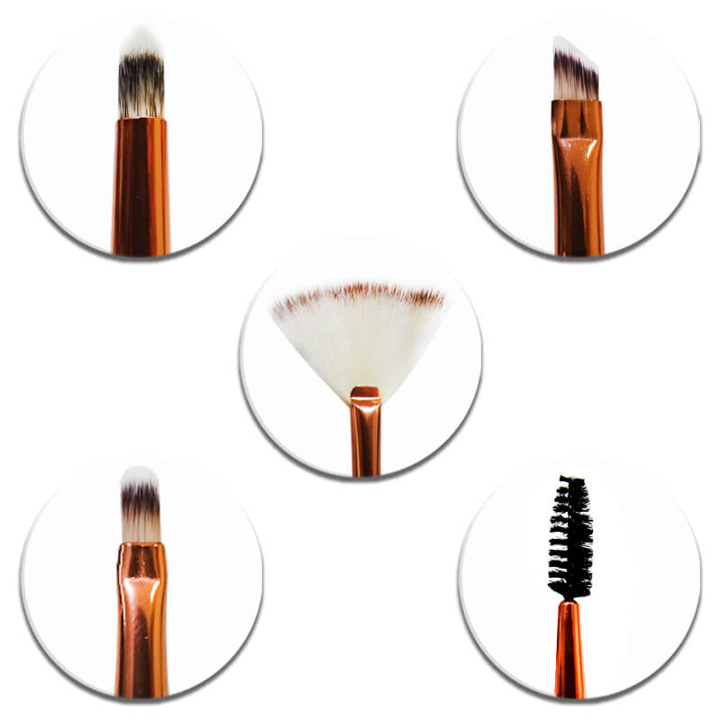 Kit De Pinceis Com Estojo - Hello Mini KT47-1
