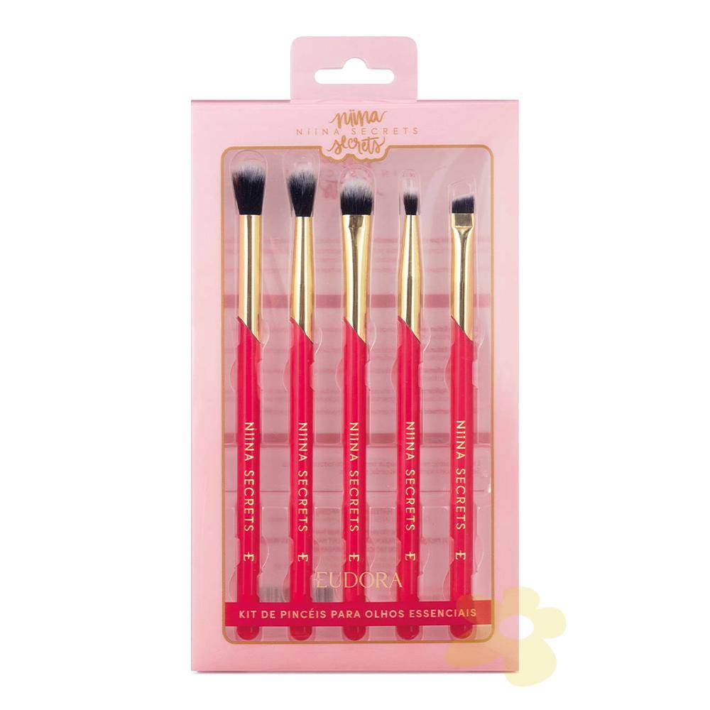Kit de Pincéis para Olhos - Niina Secrets