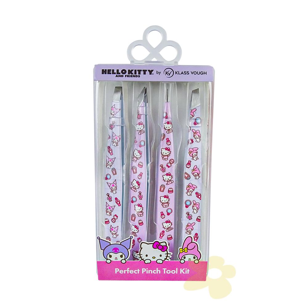 Kit de Pinças Estampadas - Hello Kitty - Klass Vough