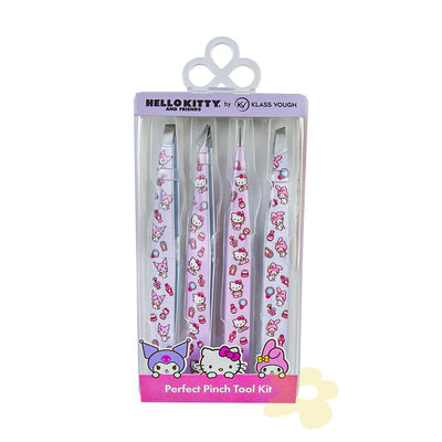 Kit de Pinças Estampadas - Hello Kitty - Klass Vough