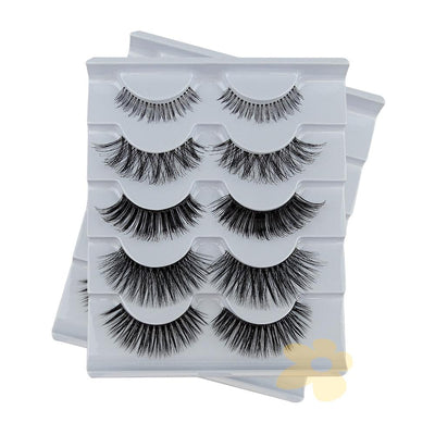EB101 - Cílios postiços Lash Book 5 Pares - Macrilan