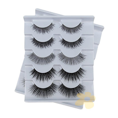 EB102 - Cílios postiços Lash Book 5 Pares - Macrilan