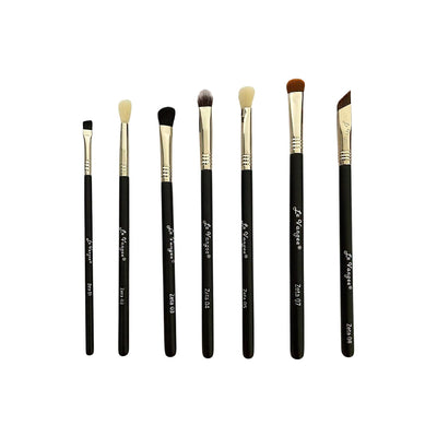 Kit com 7 Pincéis e Porta Pincel - Linha Zeta - Le Vangee