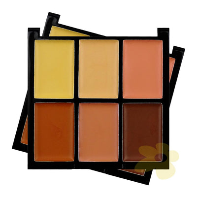 Paleta de Corretivos 6 Cores - Lua & Neve