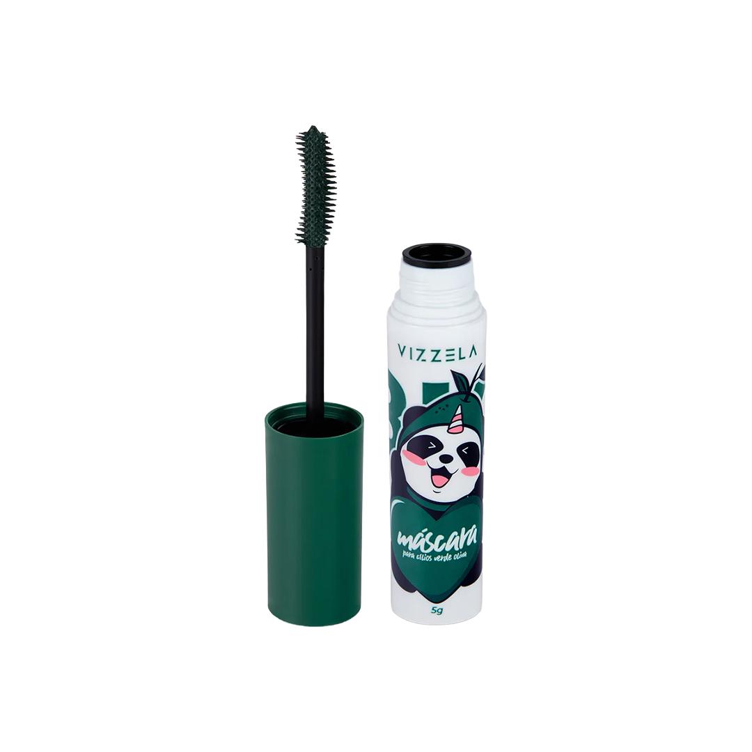 Máscara de Cílios Verde - Big No Panda Olive Green - Vizzela