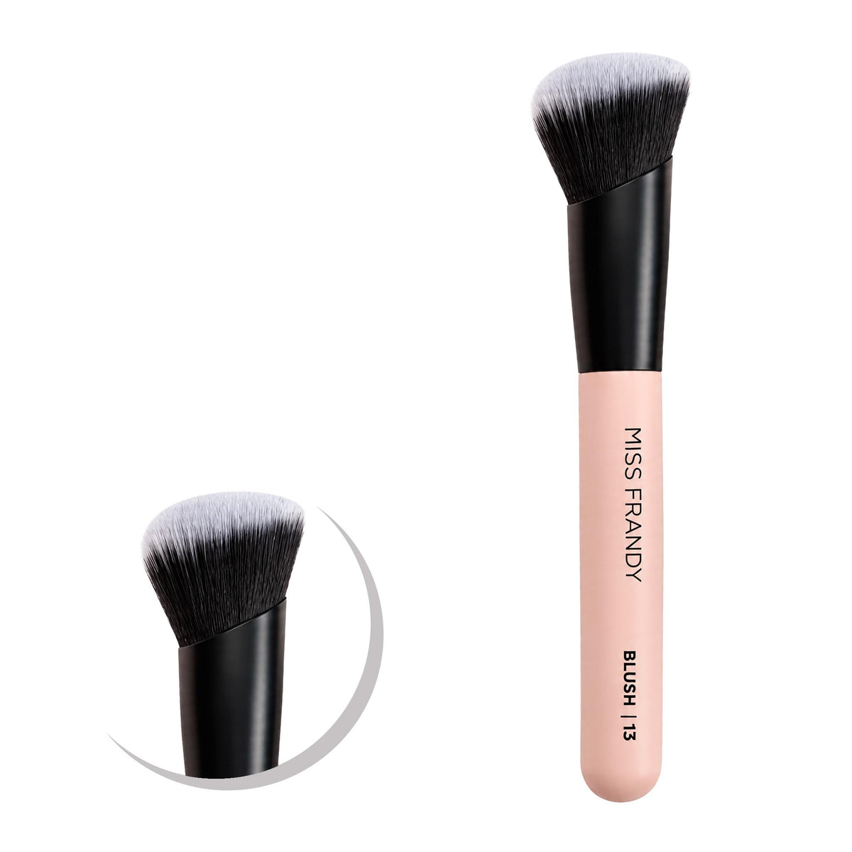 13 Pincel Chanfrado para Blush - Linha Pop! - Miss Frandy