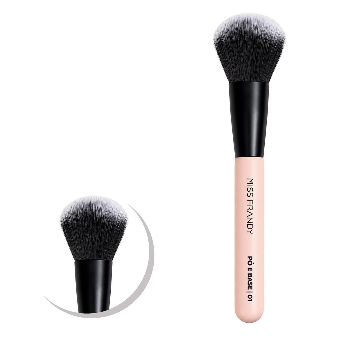 15 Pincel para Pó e Blush - Linha Pop! - Miss Frandy