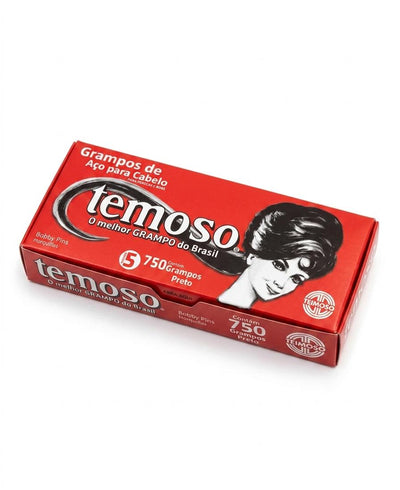 Grampo Temoso Preto N5 (750 un.) - Teimoso
