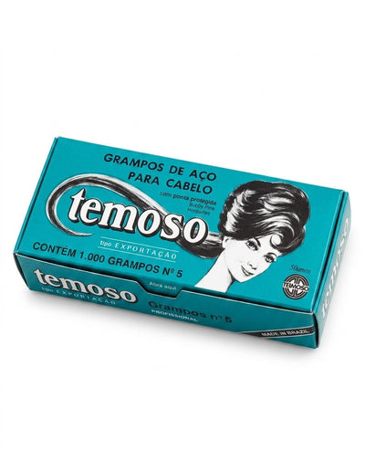 Grampo Temoso Loiro N5 (1.000 un.) - Teimoso
