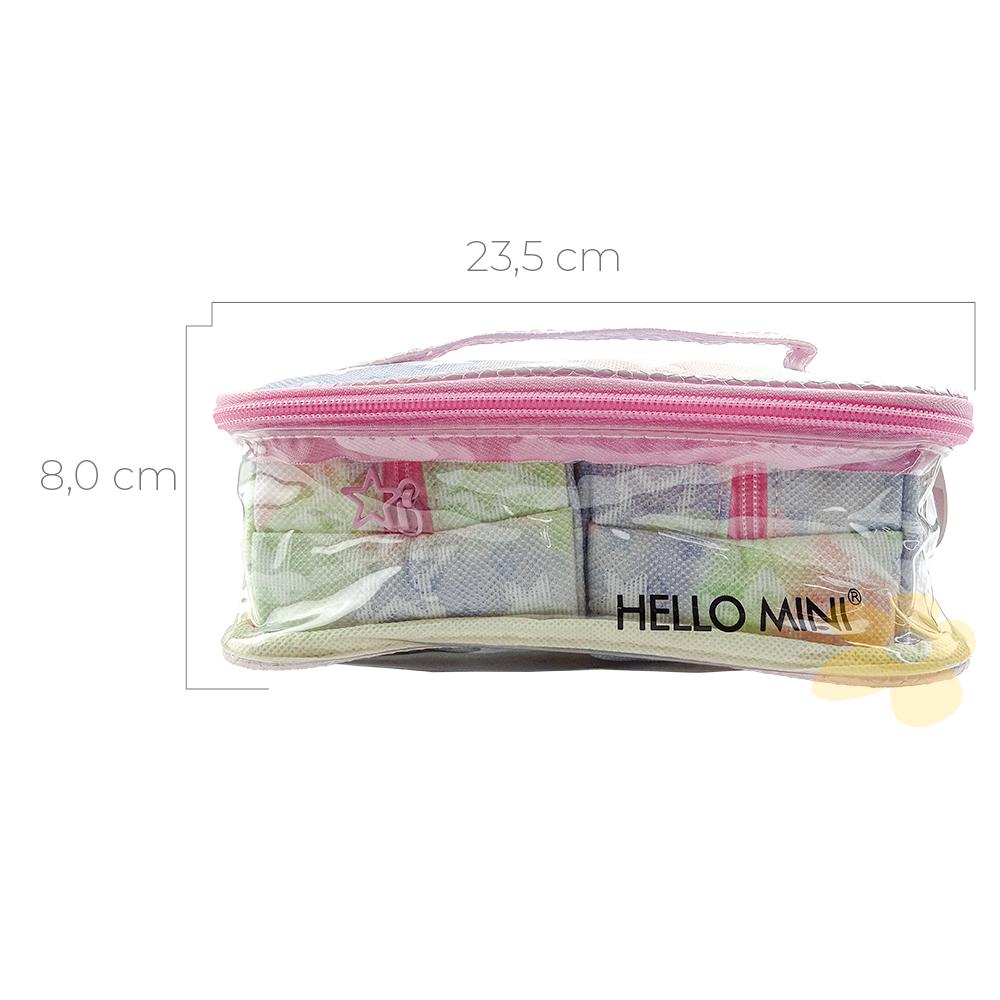 Kit 3 Necessaires P | Hello Mini