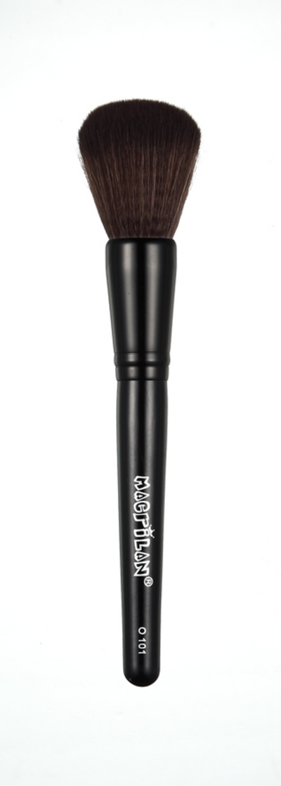 O101 Pincel Profissional para Pó - Linha Ônix - Macrilan