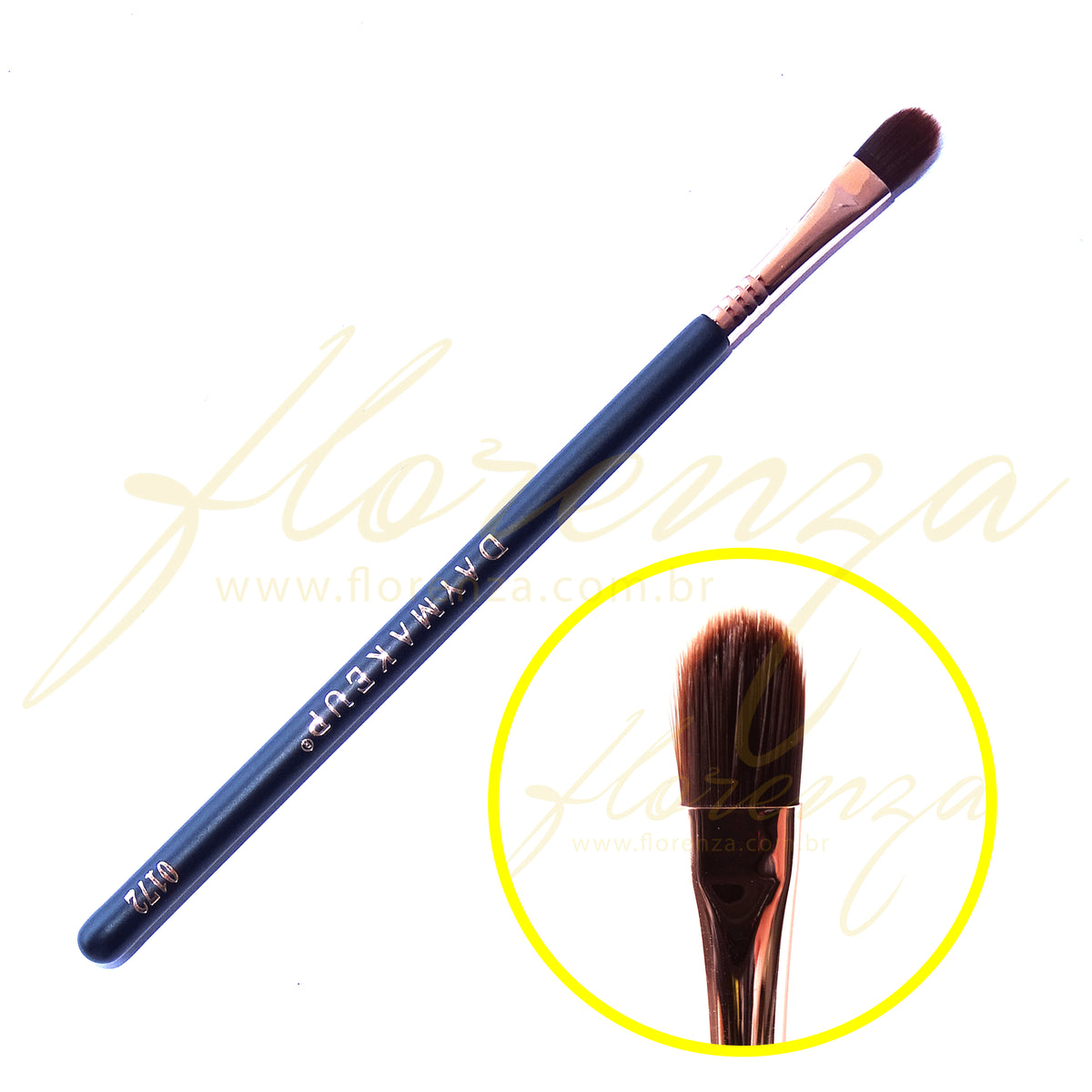 O172 - Pincel para Base e Corretivo Detalhes e Precisão - Daymakeup