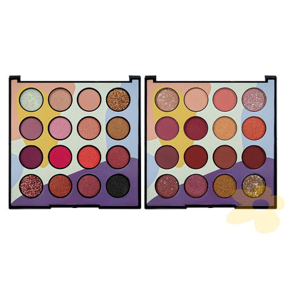 Paleta de Sombras 16 Cores - Miss Rôse