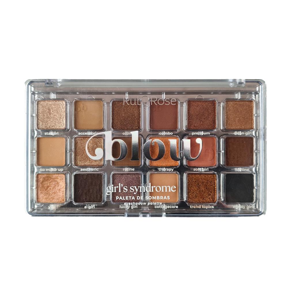 Paleta de Sombras Girl's Syndrome - Blow - Ruby Rose