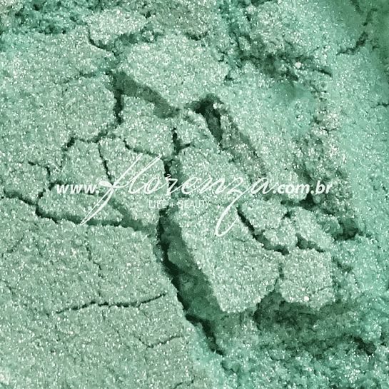 Pigmento cor 101 Verde Perolado - Coleção Clássicos - Florenza