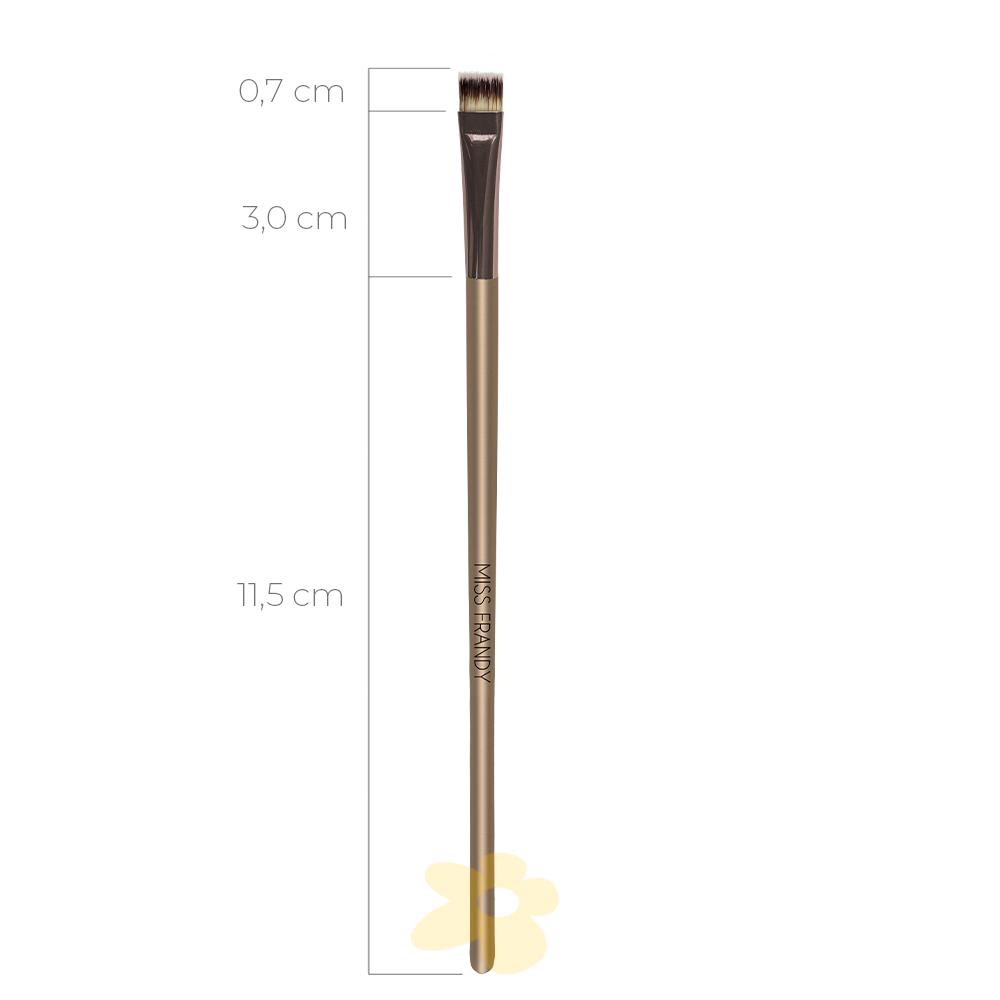 222 Pincel p/ Sobrancelha - Linha Champagne - Miss Frandy